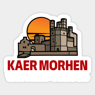 Kaer Morhen - Witcher School - Fantasy Sticker